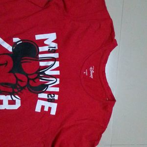 Minnie Mouse Oversized Shirt