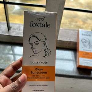 Sealed Foxtale Golden Hour Glow Sunscreen