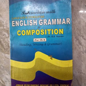 English Grammar Book For Class 9th And 10th