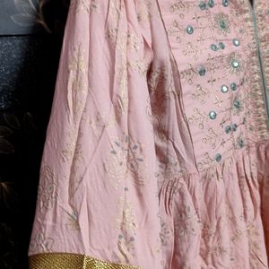 Avaasa Peach Kurti