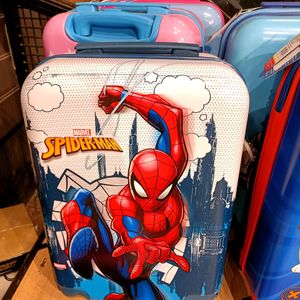 Kids Spiderman Cabin Size Branded Trolly