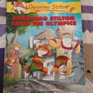 Children Comic Geronimo Stilton Saves The Olympic