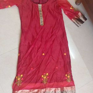 Organza Designer Kurti