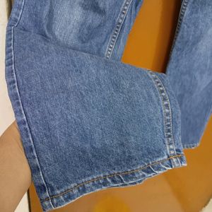 High Waist Straight Fit Jeans