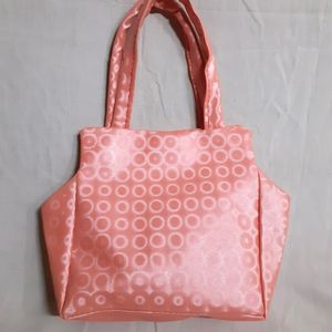 Women's Neon Baby Pink Small Handmade Girls Bag 👜