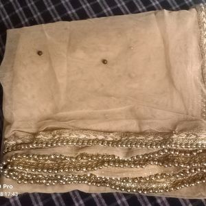 Golden Net Dupatta