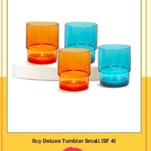 Tupperware Cups 4 Pieces