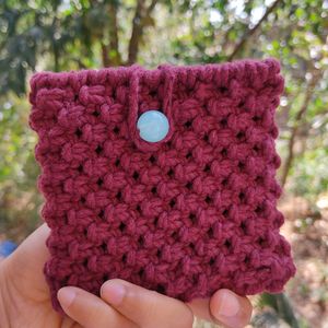 Maroon Wallet Bag