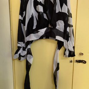 Co Ord Set Black And White