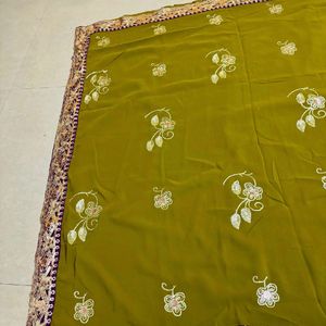 navratri special lehnga saree