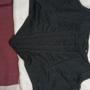 corset tank black top