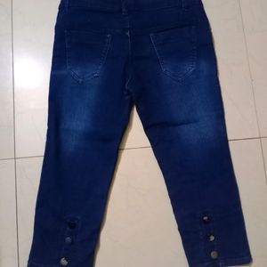 Blue Short Jeans For Women