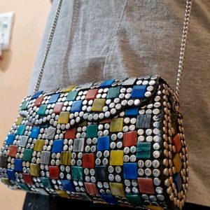 Multicolor Sling Bag