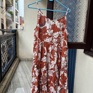 Printed Cotton Dress