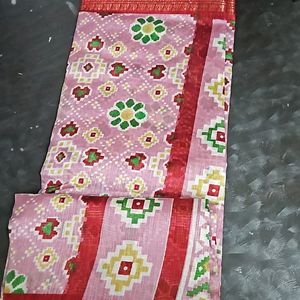 Kalamkari Poly Silk Saree