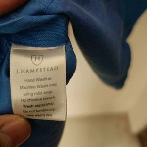 J Hampstead Sexy Blue Coloured Shirt