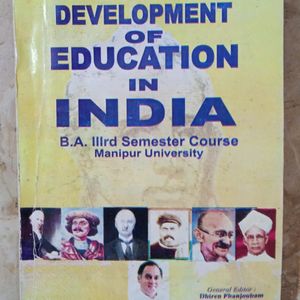 DEVELOPMENT OF EDUCATION IN INDIA