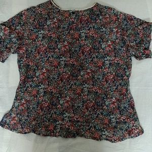 Floral Top For Summer