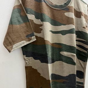 Military Print T-shirt