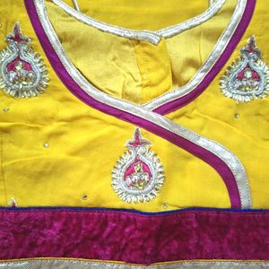 Zardozi Handwork Saree