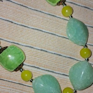 Green Marble Beautiful Neckpiece.