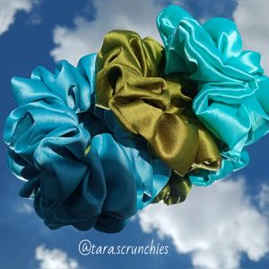 Sky-blue Scrunchie