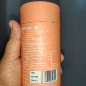 Menstrual Cup Medium Size