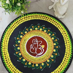 OFFER ENDS TODAY...Ganesh Dot Mandala Painting