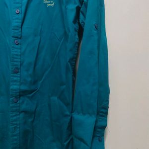 Formal Shirt In Teal Color