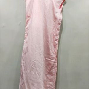 Baby Pink Kurti With Palazzo