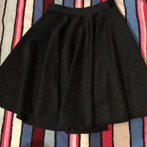 Black Flaired Mini Skirt 🖤✅