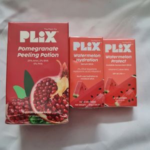 Plix Watermelon Seum And Sunscreen Stick