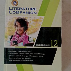 Literature Companion English Core Class XII