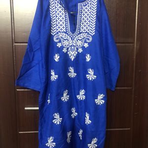 Lucknowai Machine Work Kurta