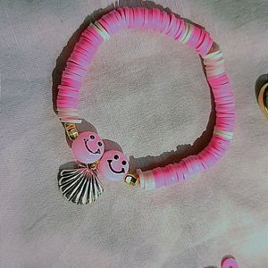 Handmade Fimo Beads Bracelet