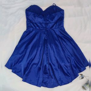 CITY TRIANGLES Blue Dress