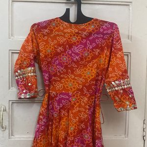 Colorful Heavy Kurta Dress