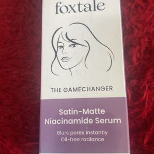 Satin Matte Niacinamide Serum Foxtale