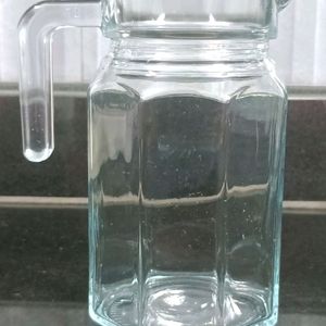 Glass Jug With.75 Liter Capacity
