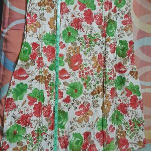 Floral print extremely soft light weight cotton ku