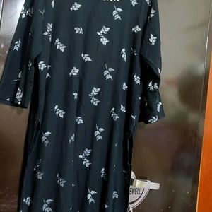 Navy Blue Kurti For Girl Or Woman 44 Bust