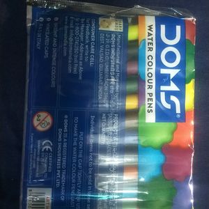 Doms Water Colour Pens Pack Of 5