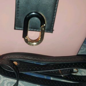 Beautiful  Light Pink Or Balck Color  Slingbag