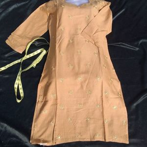 Cotton Nude Kurti