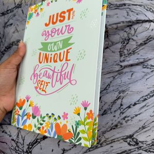 Floral Inspirational Journal Diary (book)