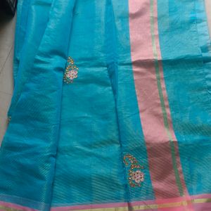 New Two Tone Saree