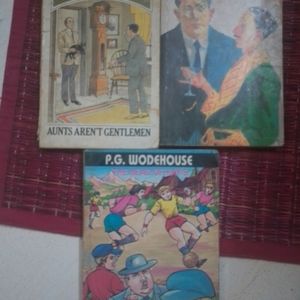 Pg Woodhouse 3 Books