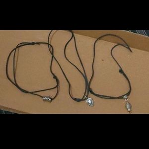 3 Branded Anklets