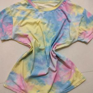 🌈 TIE AND DYE  T-SHIRT 🌈