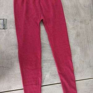 Pink winter Leggings Size M